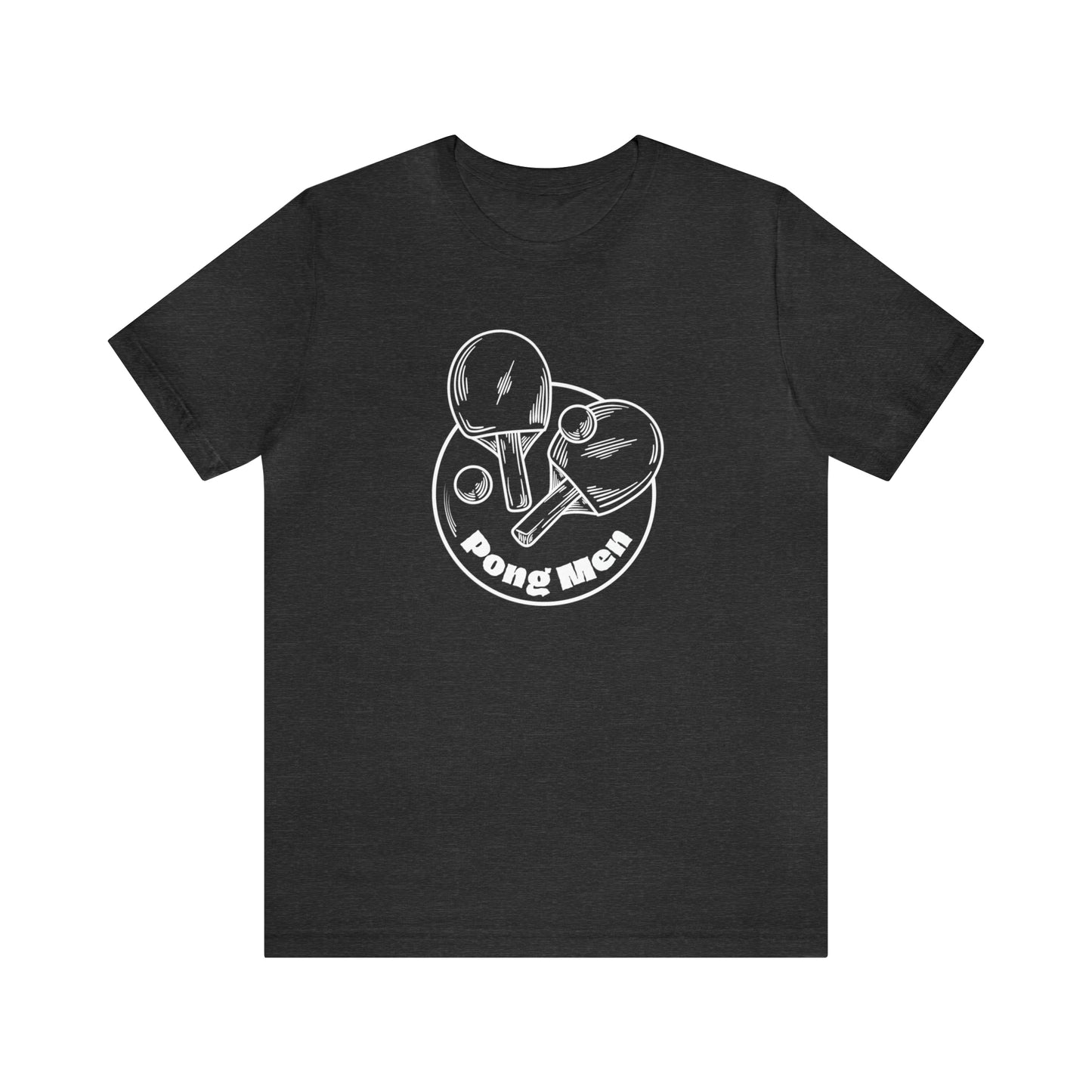 Pong Men Outline (Front Only) Unisex T-shirt