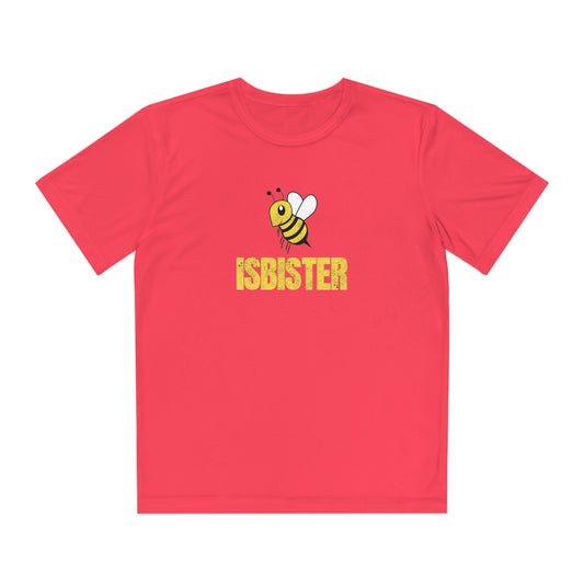 Isbister Honeycomb Bee Youth Dri-Fit T-shirt