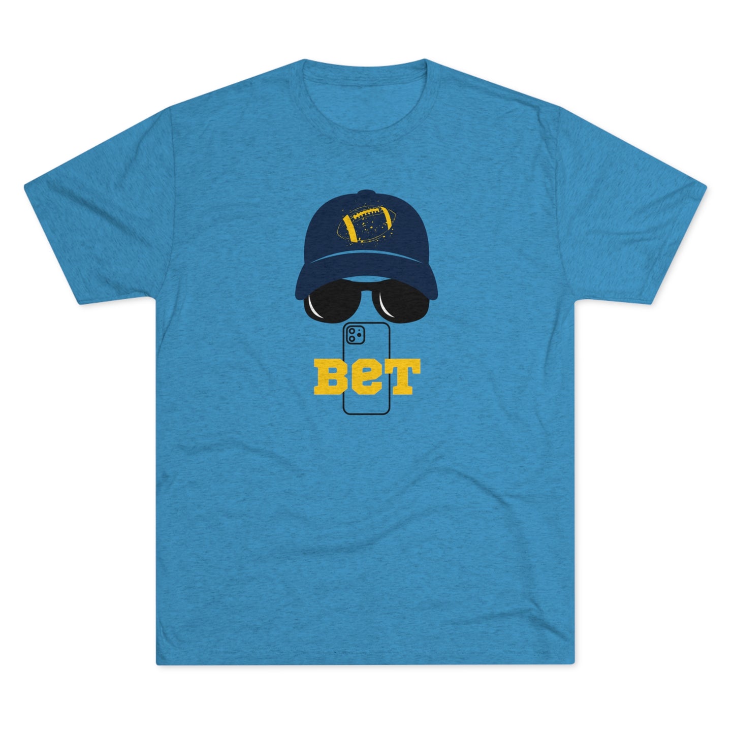 Bet - Conspicuous Dude Unisex Tri-blend Adult T-shirt