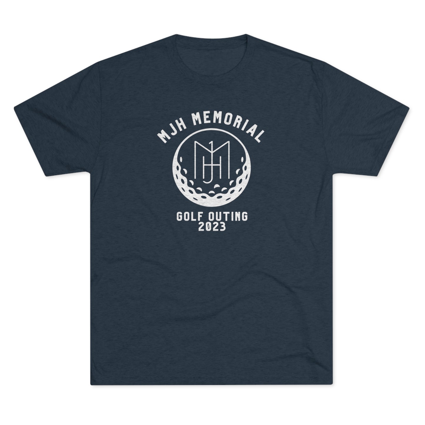 MJH Golf Logo Unisex Tri-blend T-shirt