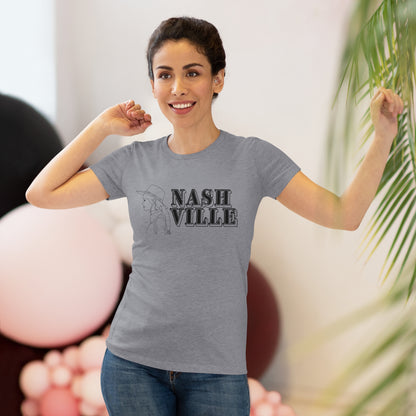 Copy of Nashville Cowgirl Women's Tri-blend T-shirt