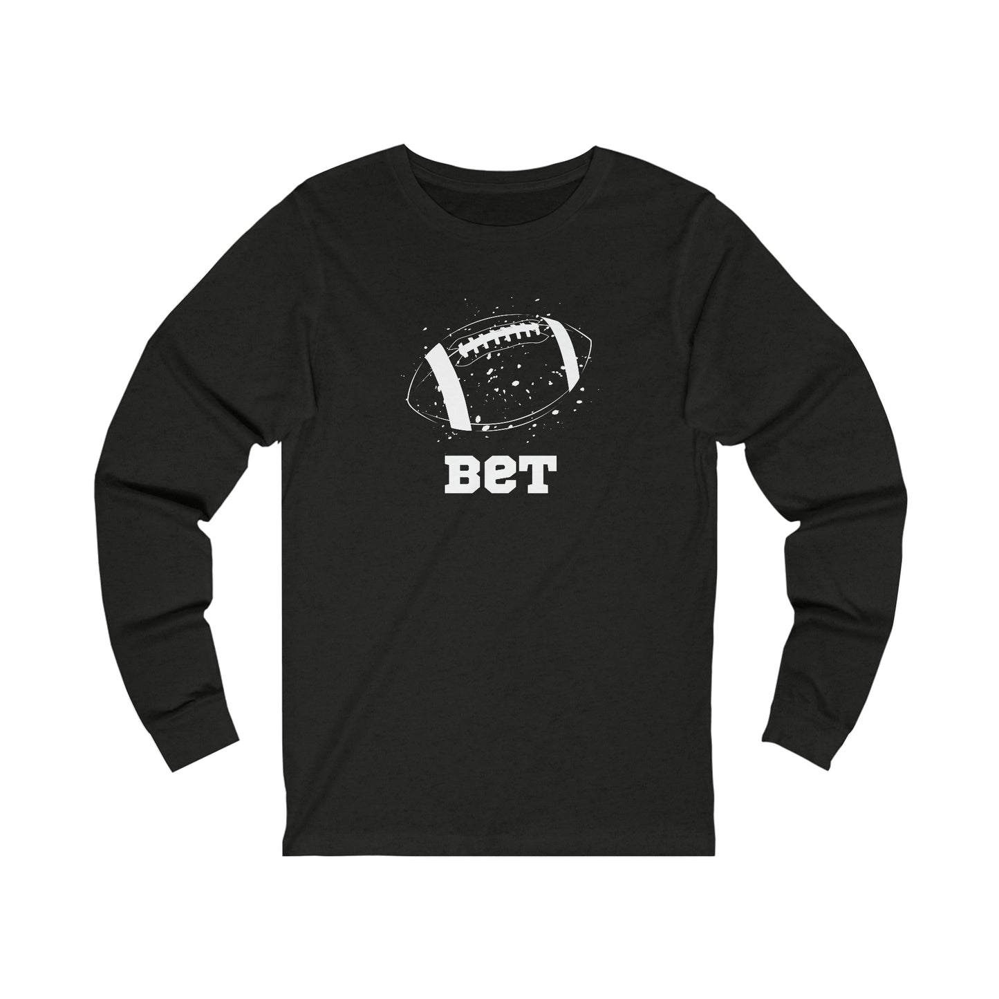 Bet - Football Unisex Adult Jersey Long Sleeve Tee