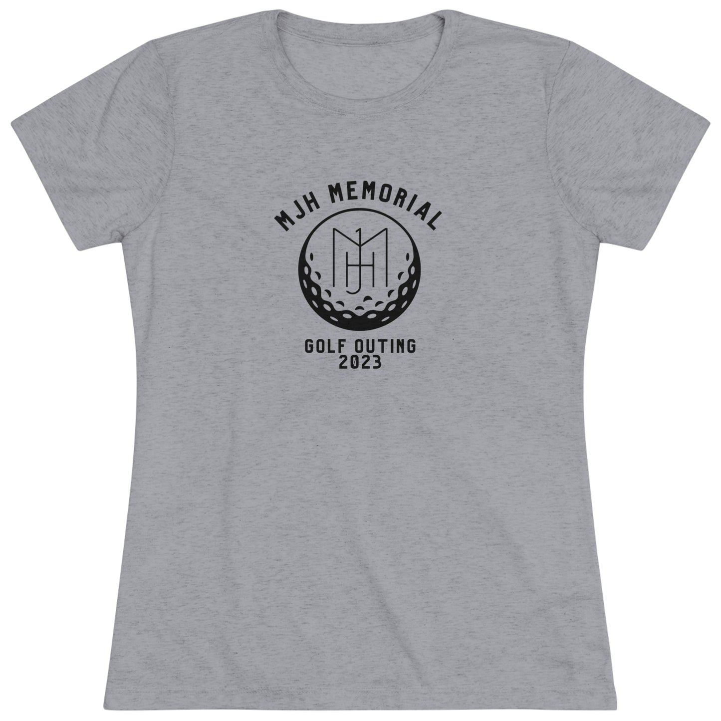 MJH Golf Logo Women's Tri-blend T-shirt