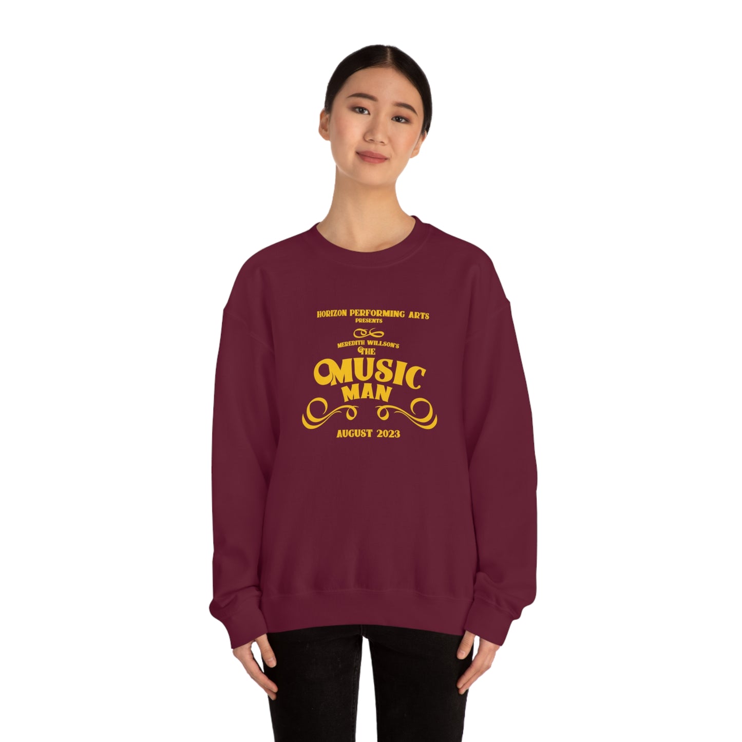 The Music Man Adult Unisex Heavy Blend™ Crewneck Sweatshirt