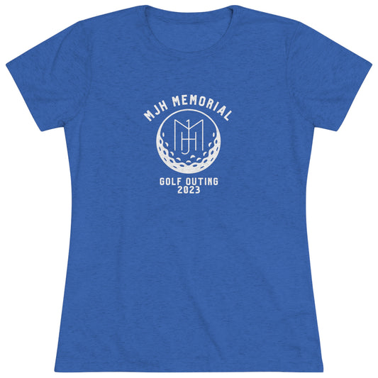 MJH Golf Logo Women's Tri-blend T-shirt