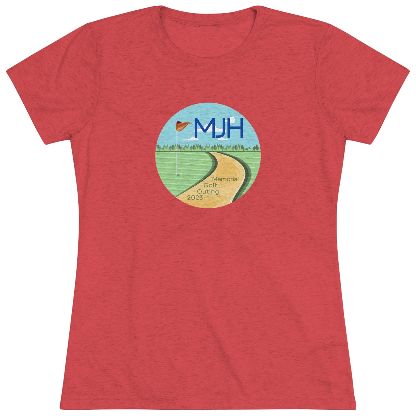 MJH Cart Path Women's Tri-blend T-shirt