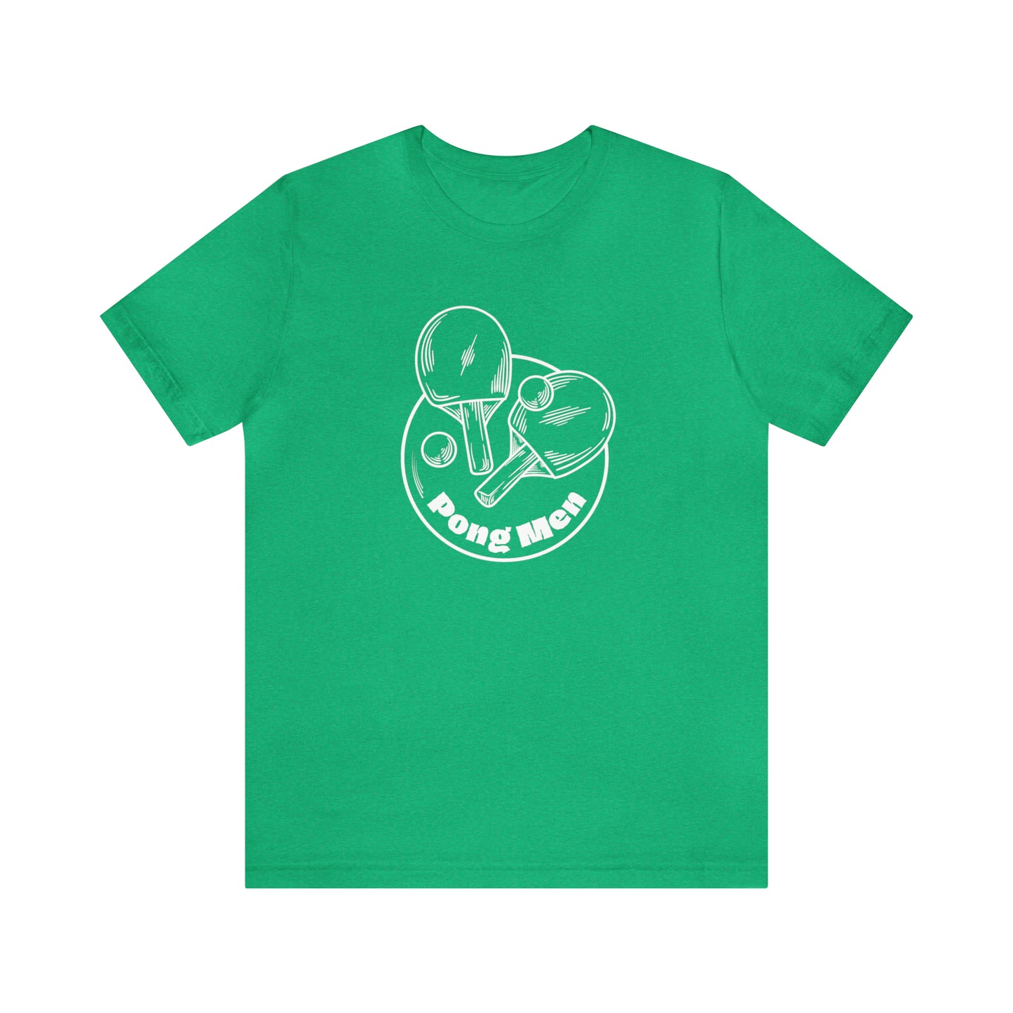 Pong Men Outline (Front Only) Unisex T-shirt