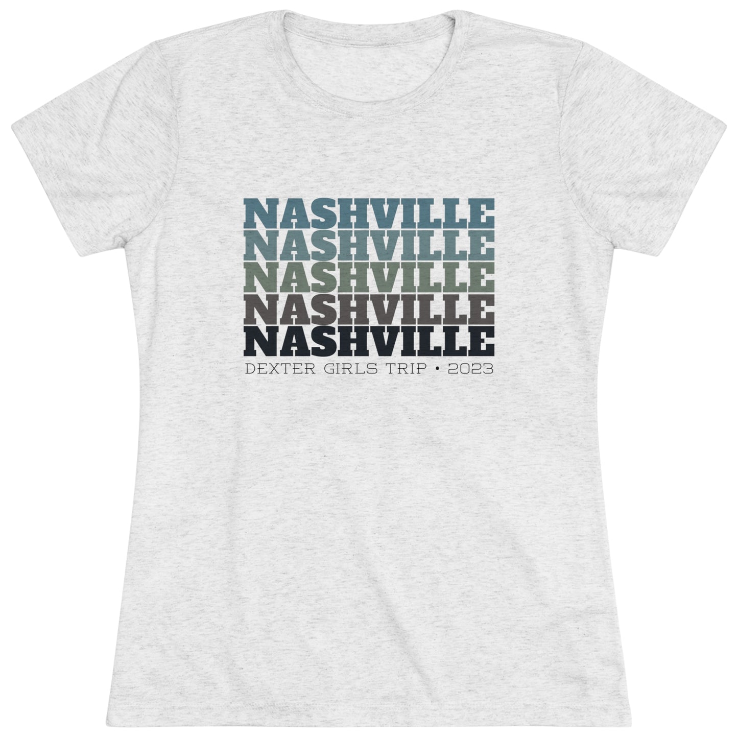 Nashville 5x Alpha Women's Tri-blend T-shirt