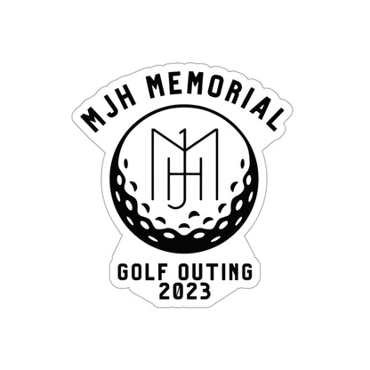 MJH Golf Logo Die-Cut Stickers