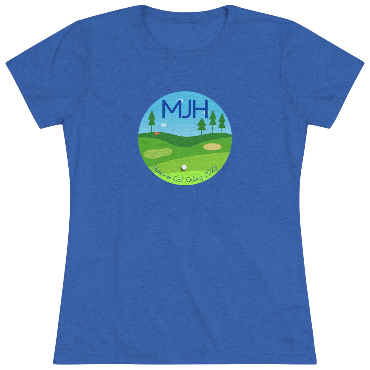 MJH Golf Course Women's Tri-blend T-shirt