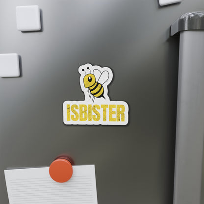 Isbister Honeycomb Bee Die-Cut Magnets