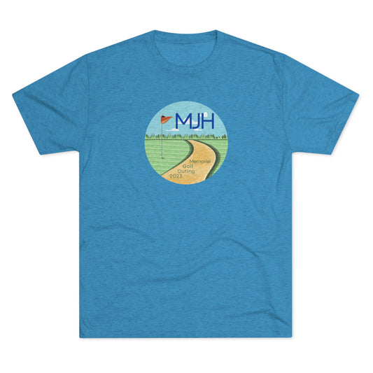 MJH Cart Path Unisex Tri-blend T-shirt