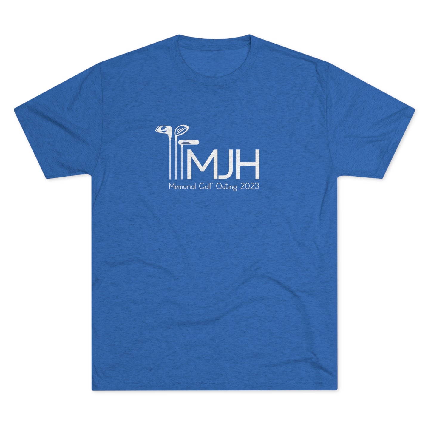 MJH Golf Clubs Unisex Tri-blend T-shirt