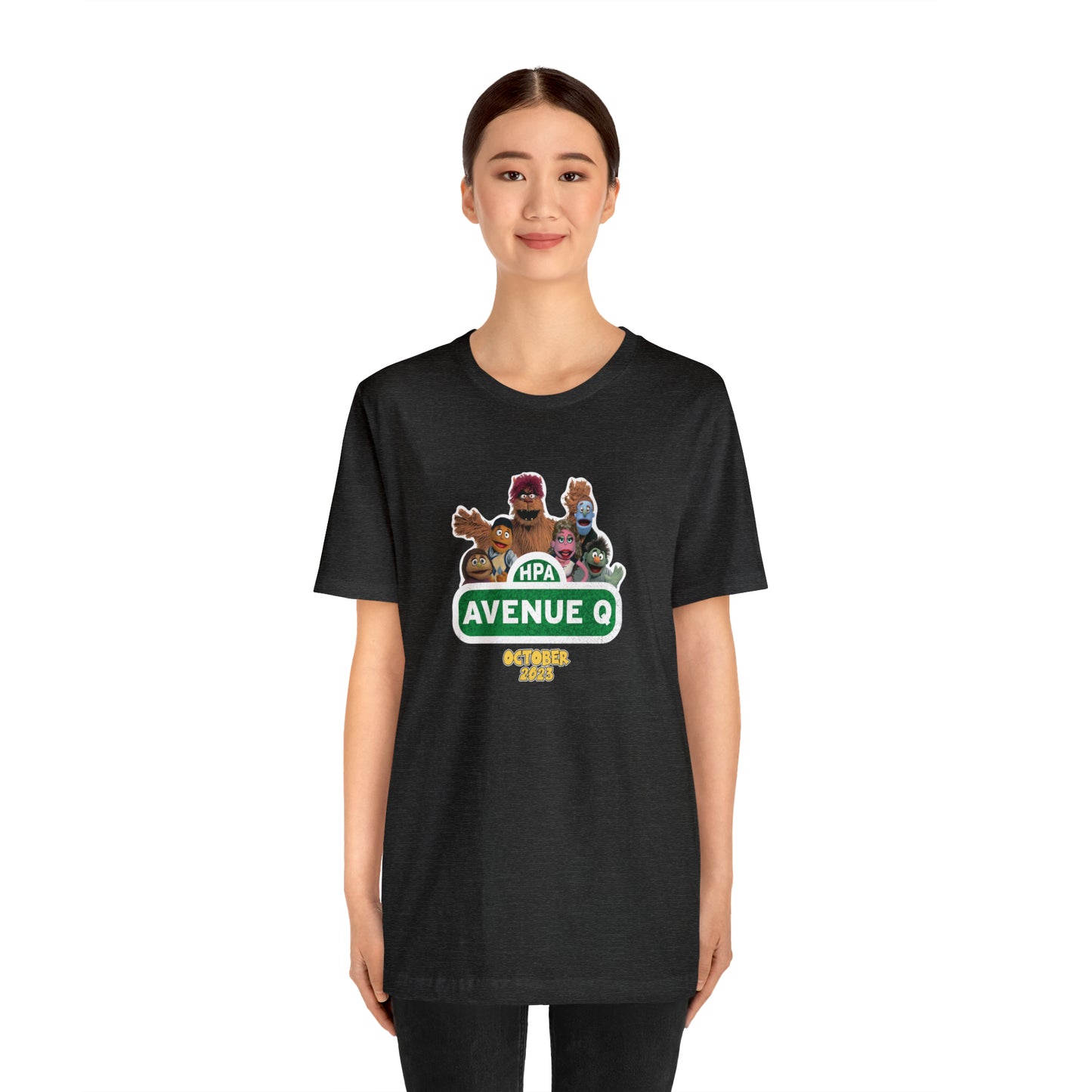 Avenue Q Unisex Premium Short Sleeve Tee