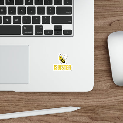 Isbister Honeycomb Bee Die-Cut Stickers