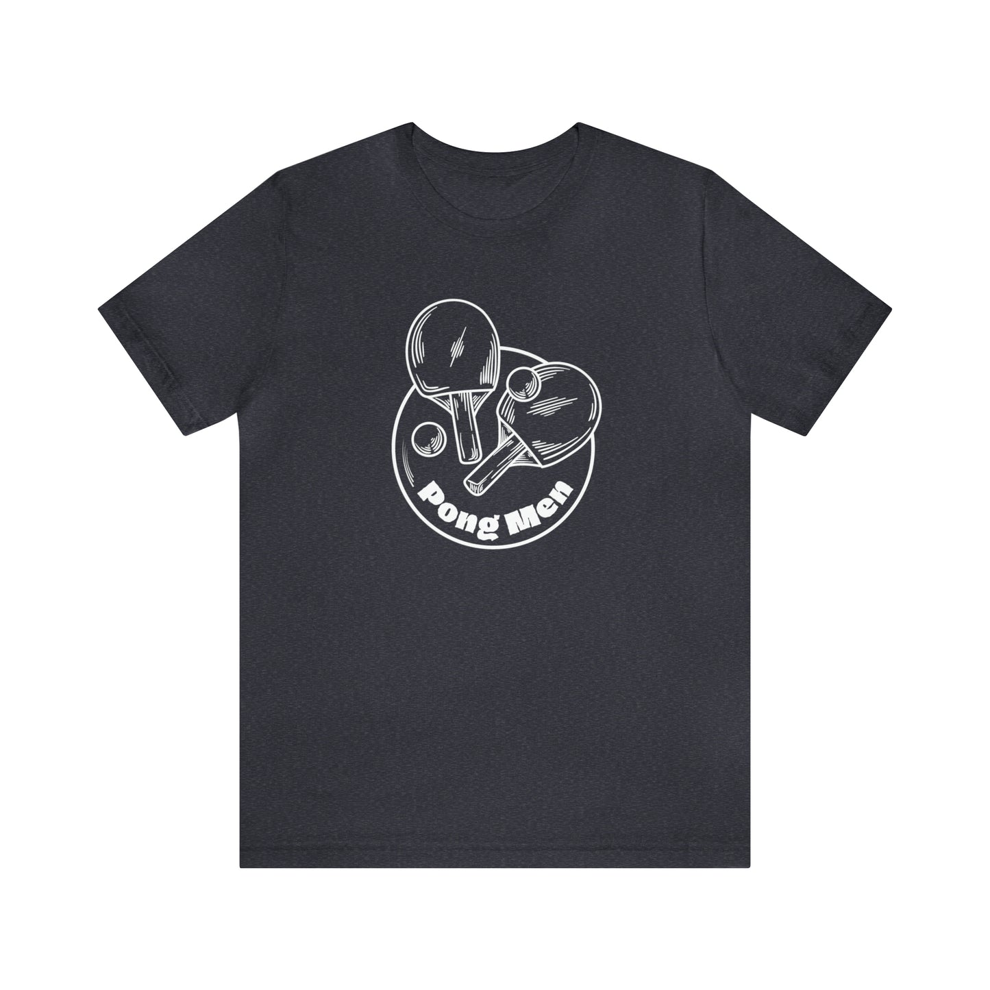 Pong Men Outline (Front Only) Unisex T-shirt
