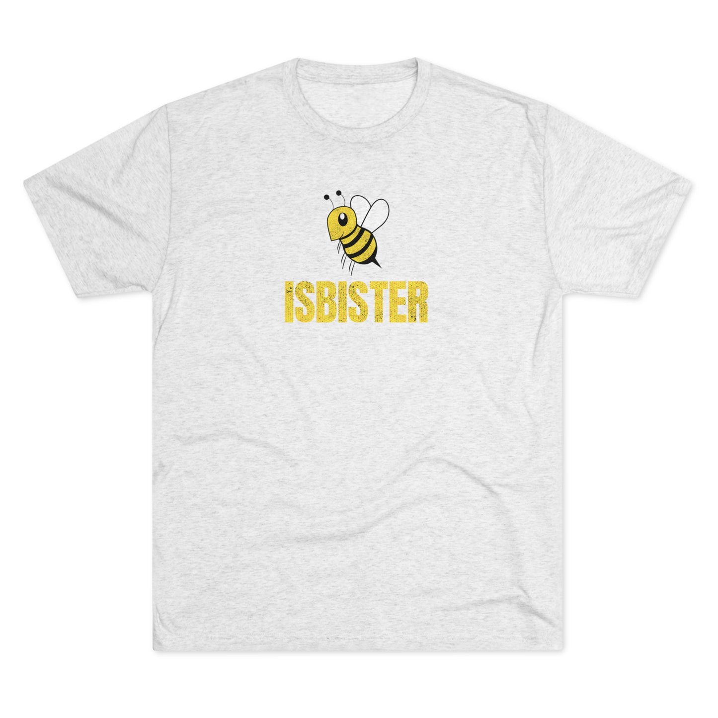 Isbister Honeycomb Bee Adult Unisex Tri-blend T-shirt