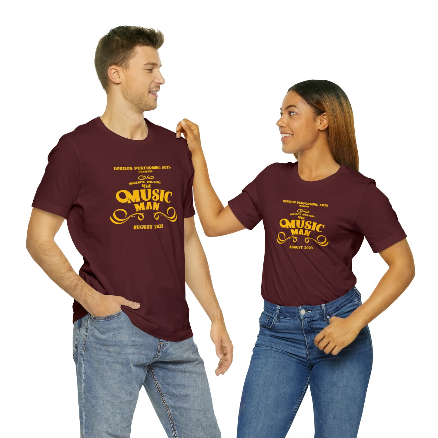 The Music Man Adult Unisex Premium T-shirt