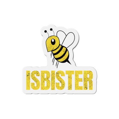 Isbister Honeycomb Bee Die-Cut Magnets