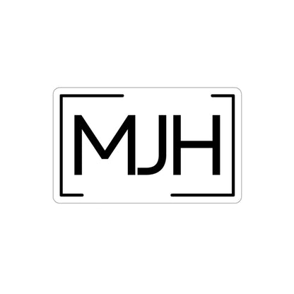 MJH Brackets Die-Cut Stickers