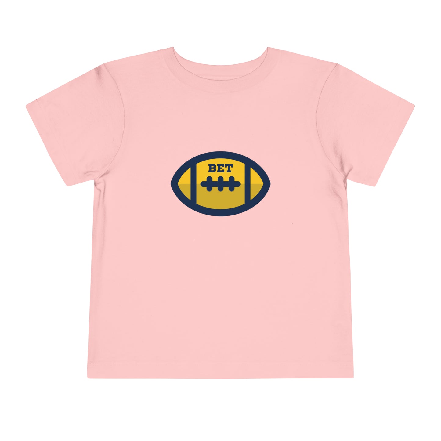 Bet - Cute Football Toddler T-shirt