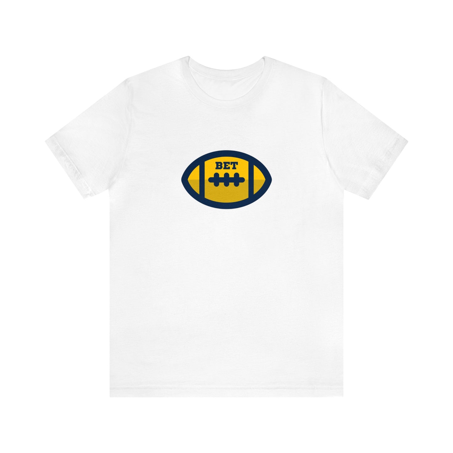 Bet - Cute Football Unisex Adult T-shirt