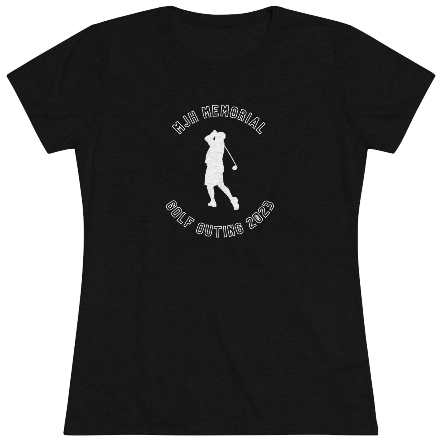 MJH Classic Backswing Hollow Women's Tri-blend T-shirt