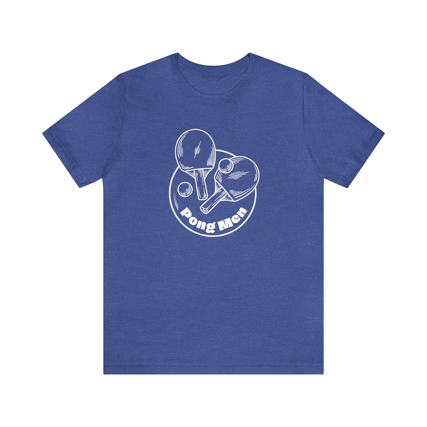 Pong Men Outline (Front Only) Unisex T-shirt