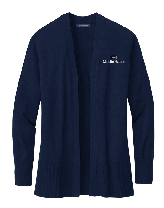 MH Brooks Brothers Women's Long Cardigan Sweater BB18403