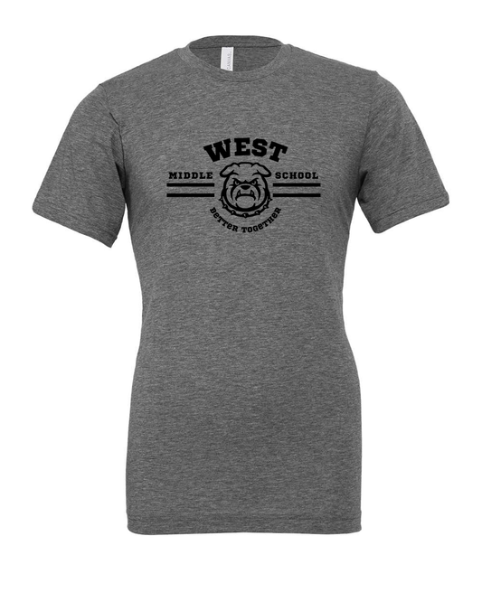 West Motto Adult T-Shirt Bella+Canvas 3001CVC