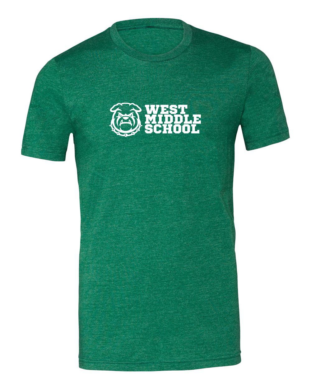 West Bulldog Adult T-Shirt Bella+Canvas 3001CVC