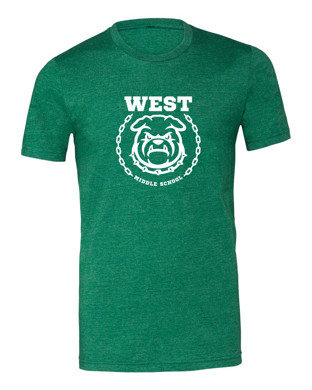 West Emblem Adult T-Shirt Bella+Canvas 3001CVC