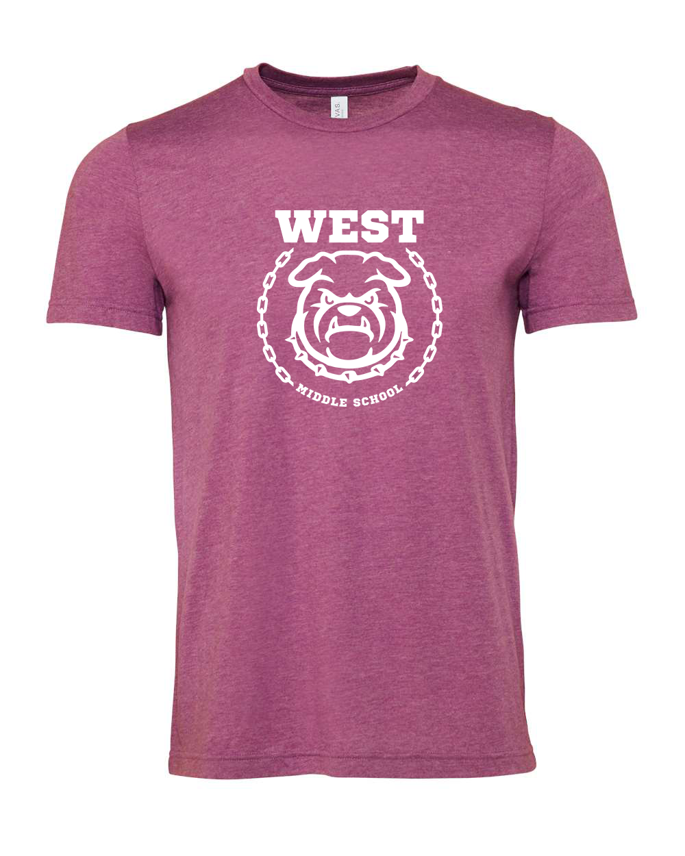West Emblem Adult T-Shirt Bella+Canvas 3001CVC