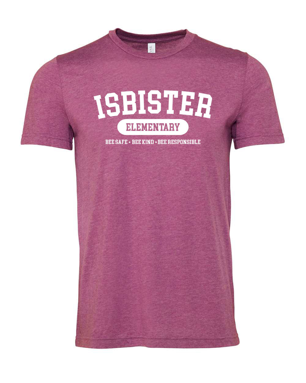 Isbister Motto Adult T-Shirt Bella+Canvas 3001CVC