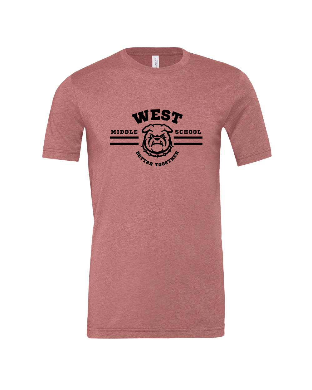 West Motto Adult T-Shirt Bella+Canvas 3001CVC