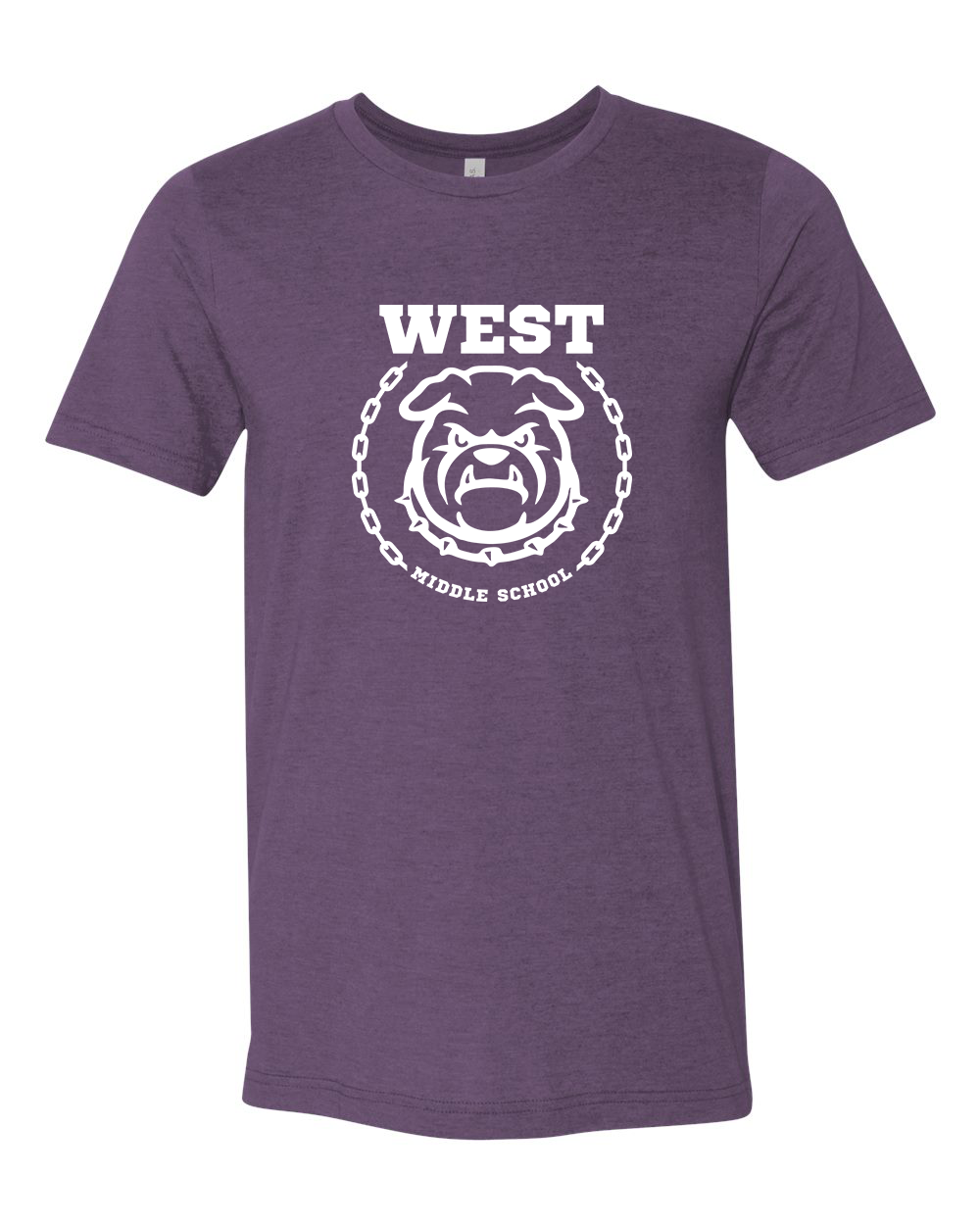 West Emblem Adult T-Shirt Bella+Canvas 3001CVC
