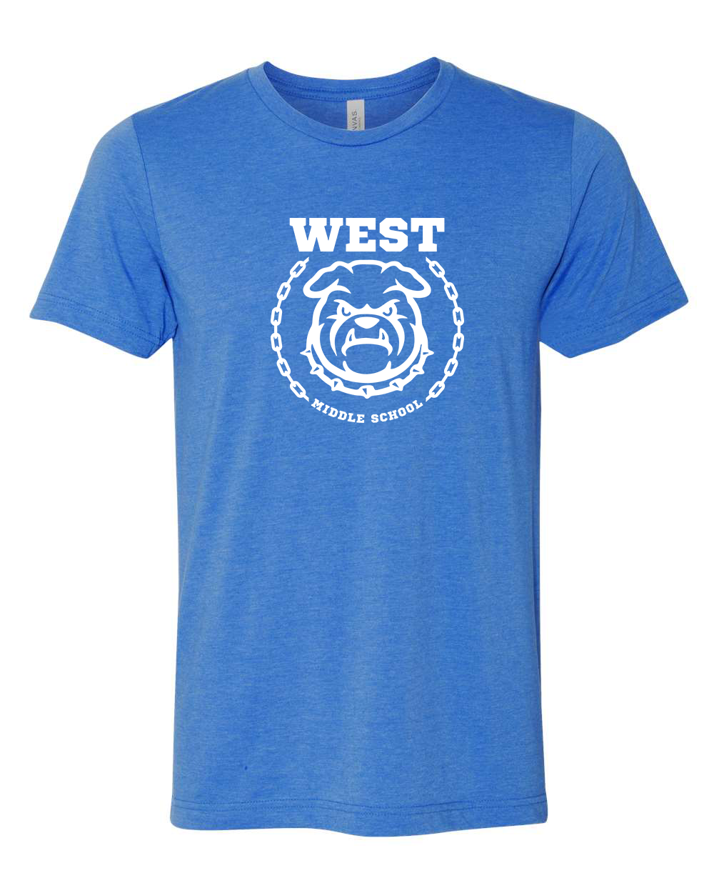 West Emblem Adult T-Shirt Bella+Canvas 3001CVC