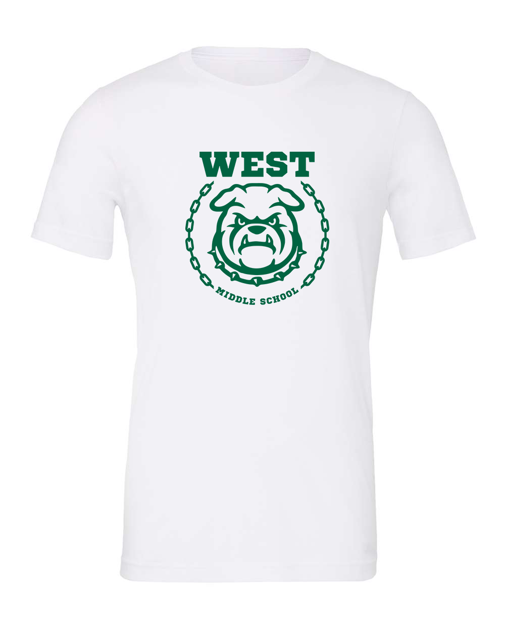 West Emblem Adult T-Shirt Bella+Canvas 3001CVC