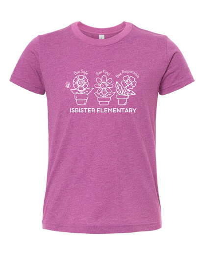 Isbister Motto 2025 Youth T-Shirt Bella +Canvas 3001YCVC