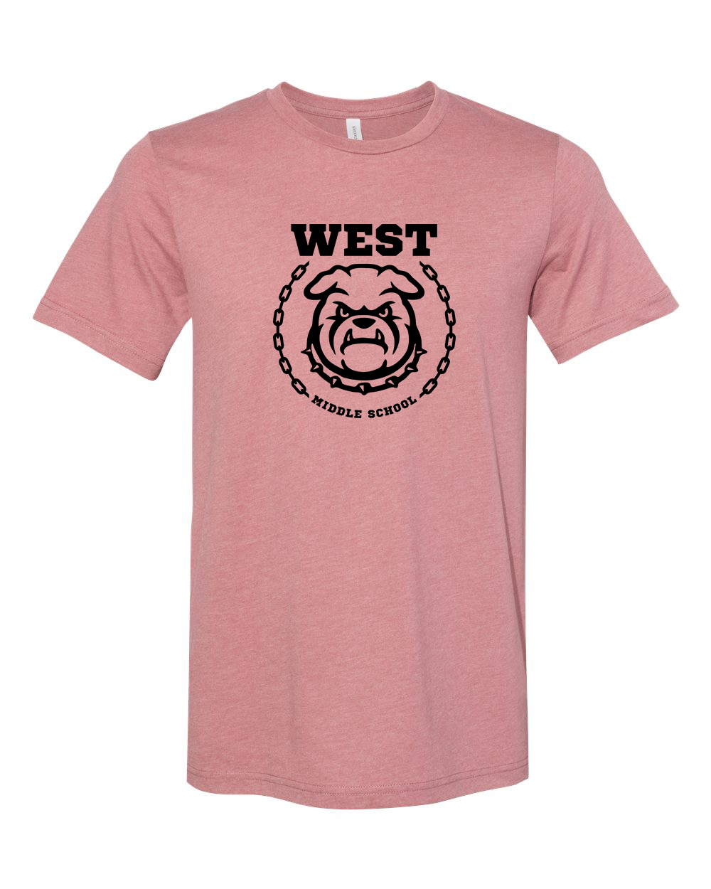 West Emblem Youth T-Shirt Bella +Canvas 3001YCVC