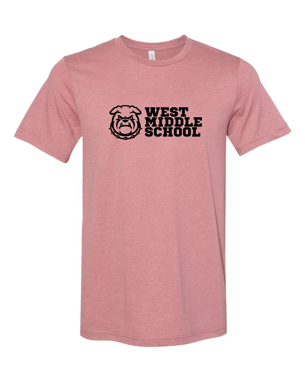 West Bulldog Youth T-Shirt Bella +Canvas 3001YCVC