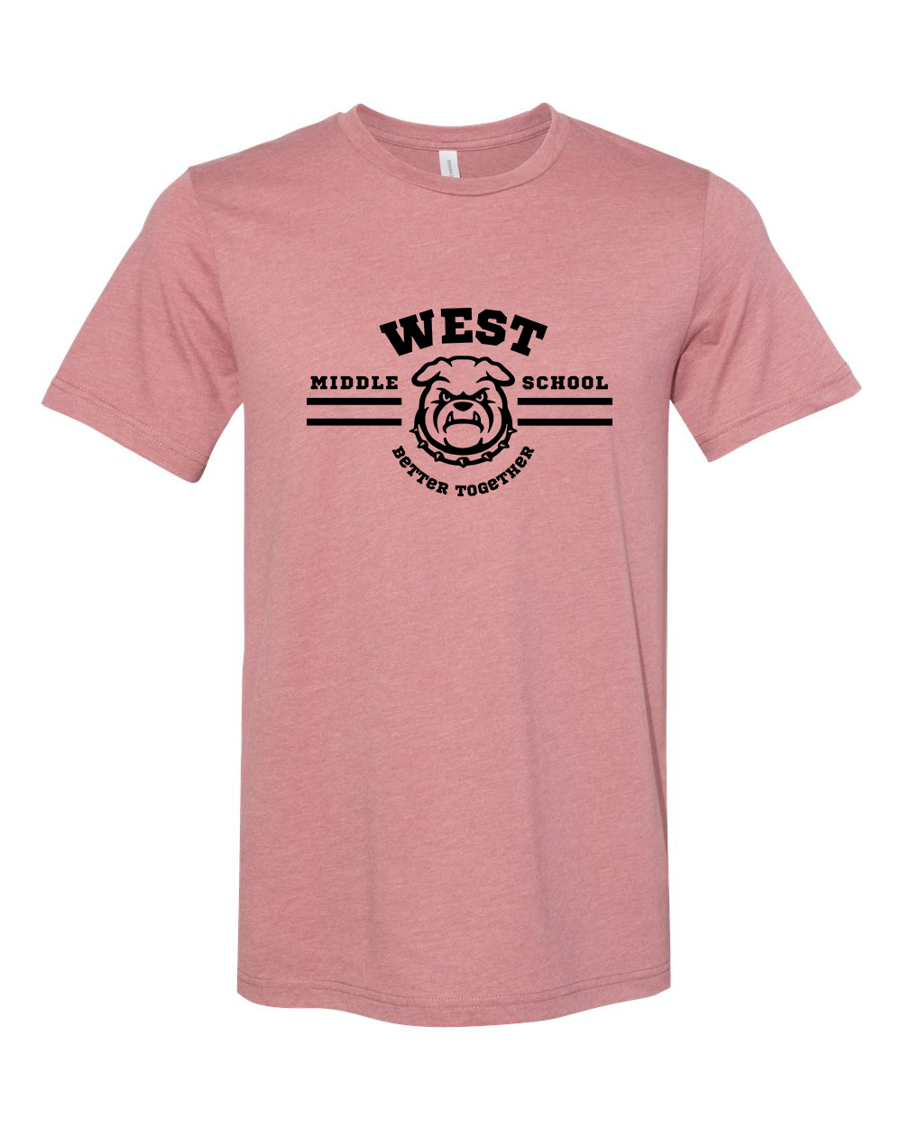 West Motto Youth T-Shirt Bella +Canvas 3001YCVC