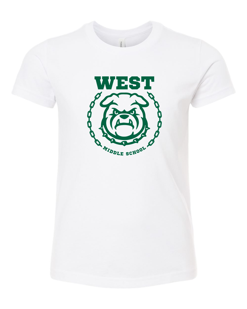 West Emblem Youth T-Shirt Bella +Canvas 3001YCVC