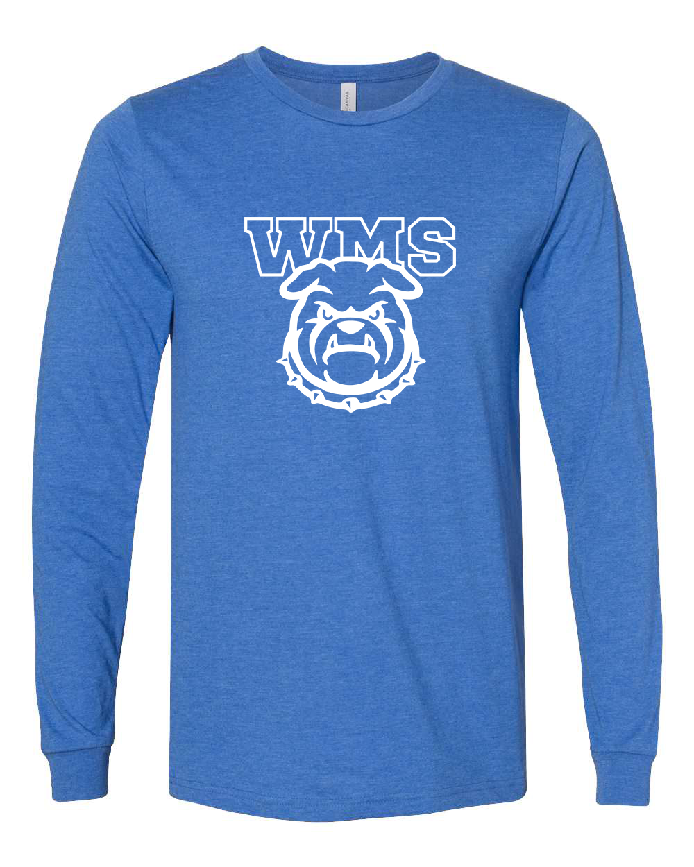 West WMS Adult Long Sleeve Bella+Canvas 3501CVC