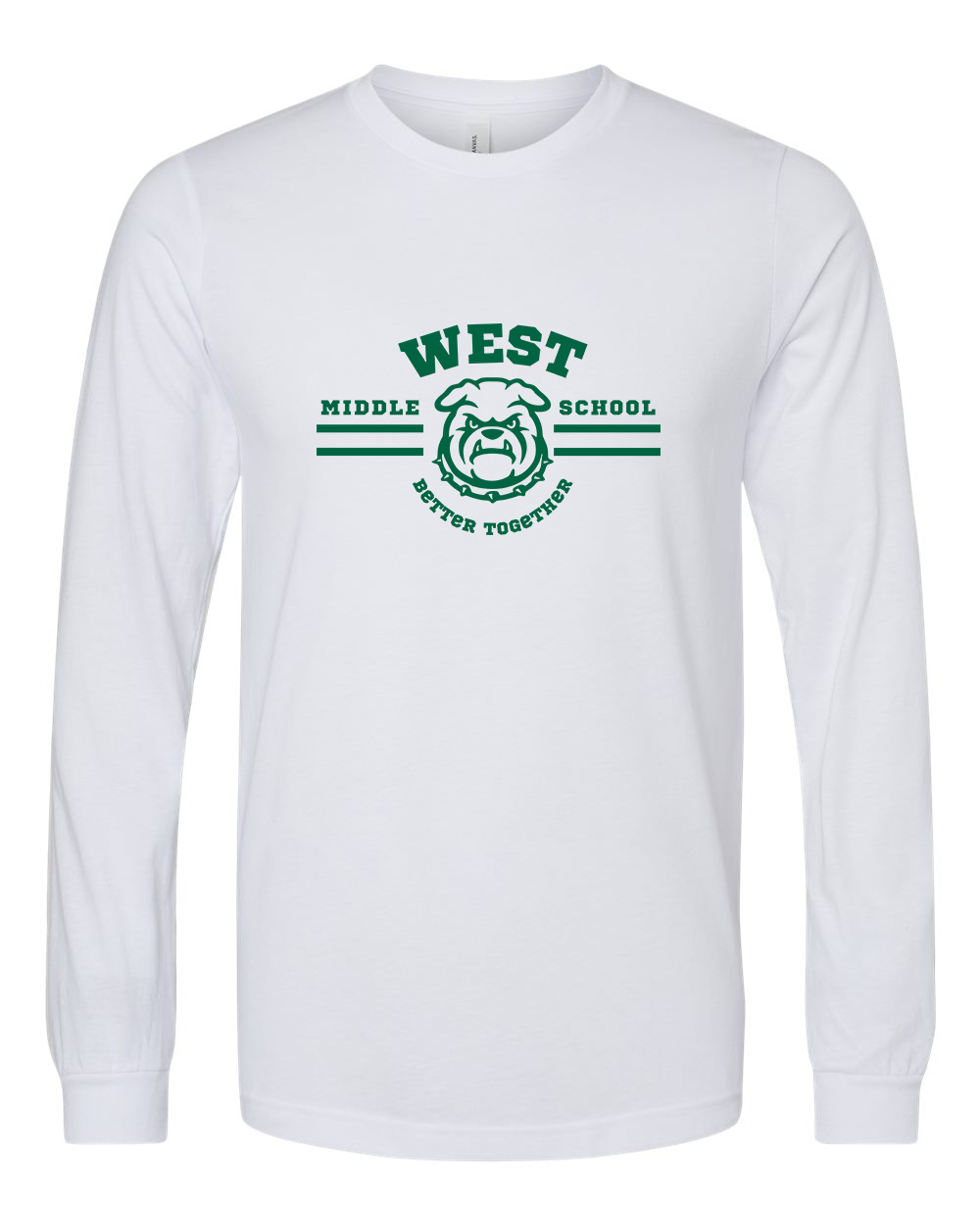 West Motto Adult Long Sleeve Bella+Canvas 3501CVC