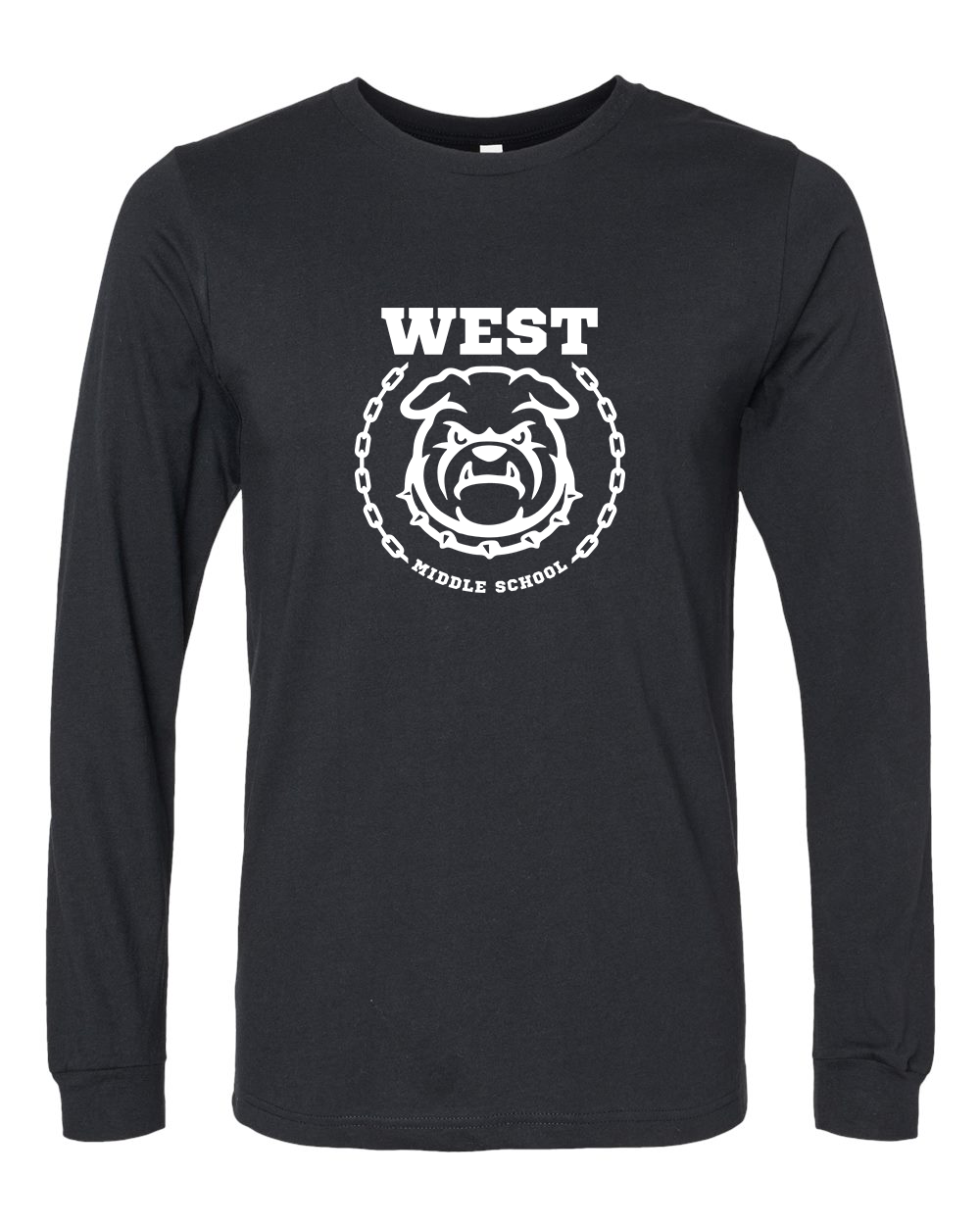 West Emblem Youth Long Sleeve Bella+Canvas 3501YCVC