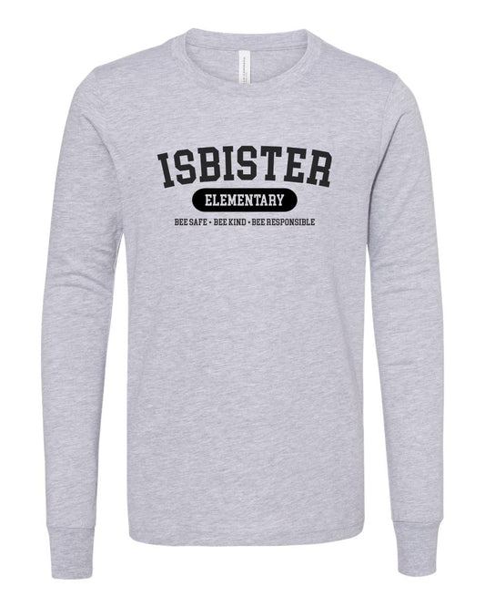 Isbister Motto Youth Long Sleeve Bella+Canvas 3501YCVC