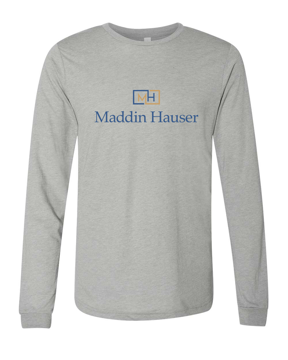 MH Adult Long Sleeve T-Shirt Bella+Canvas Triblend 3513