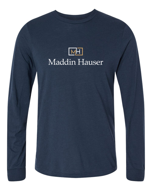 MH Adult Long Sleeve T-Shirt Bella+Canvas Triblend 3513