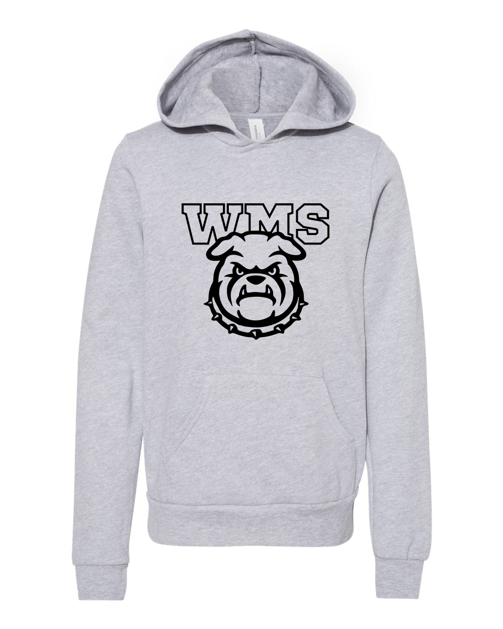 West WMS Youth Hoodie Bella+Canvas 3719Y